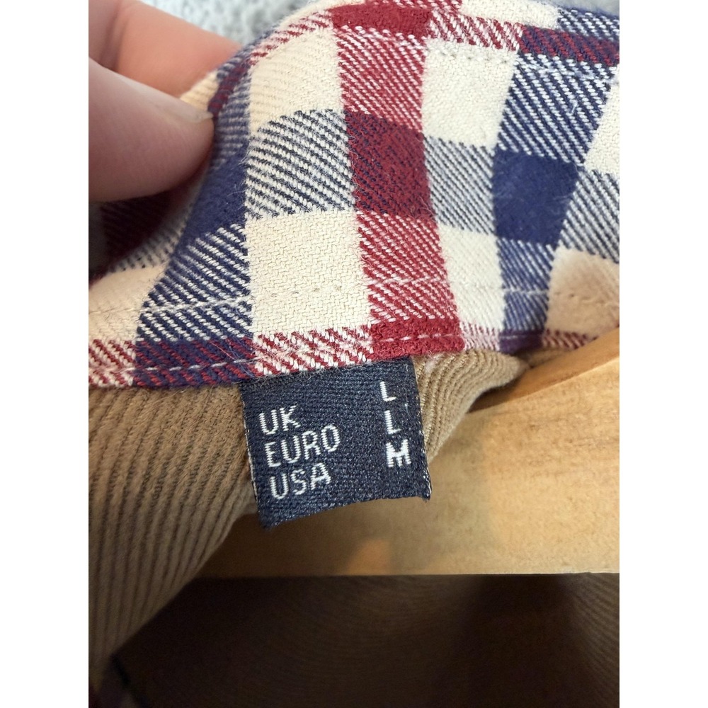 Barbour Shirt Mens Medium Multicolor Check Long Sleeve Button Down Cotton Casual - Picture 6 of 9
